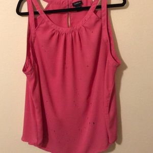 Torrid Pink Tank Blouse